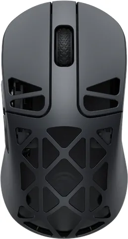 Keychron M3 Mini Langaton - Metalliversio - Pelihiiri - Optinen - 5 painiketta - Musta