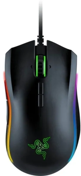 Razer Mamba Elite - Pelihiiri - Laser - 9 painiketta - Musta RGB-valaistuksella