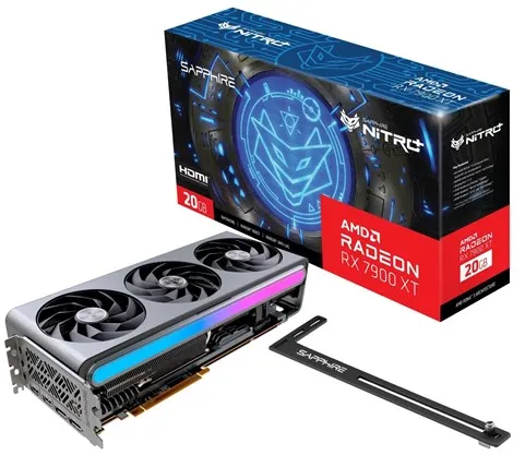Sapphire Radeon RX 7900 XT NITRO+ - 20 GB GDDR6 RAM - Näytönohjain