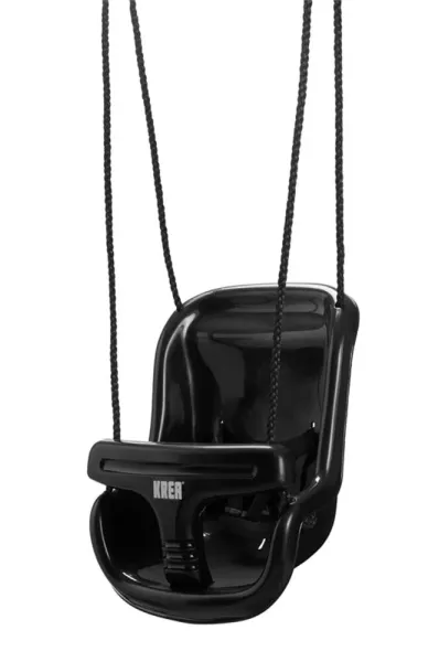 Keinu Korkealla Selkänojalla - Musta