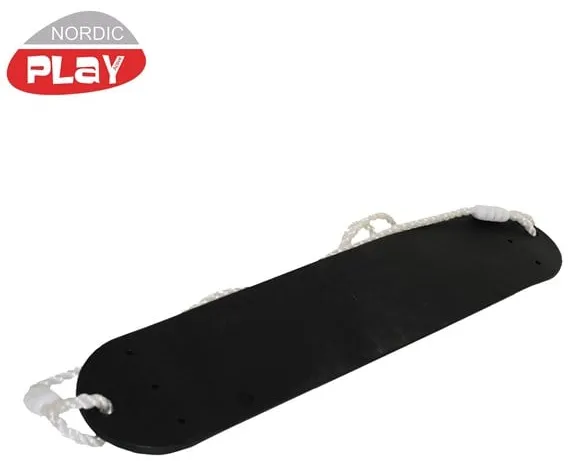 Nordic Play Pehmeä keinu köydellä, musta