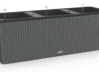 Trio pitkänomainen kukkaruukku