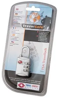 TravelSafe Yhdistelmälukollinen Matkalukko