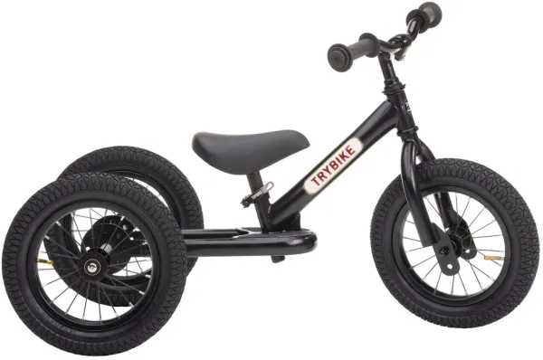 Trybike 3-pyöräinen, musta/musta