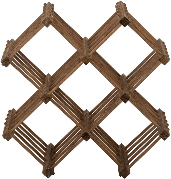 BLOOMINGVILLE Lucas viiniteline, 5 lokeroa - luonnollinen bambu